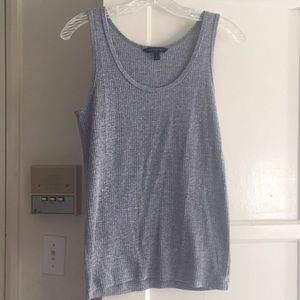 Ribbed gray tank - like new